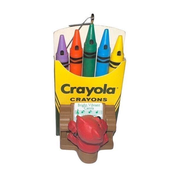 1999 Hallmark x Crayola Crayon Organ Christmas ornament - Picture 3 of 4